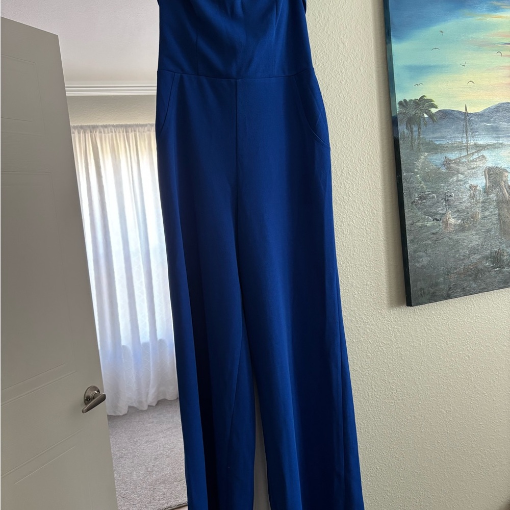 Elegant Blue Women's Jumpsuit